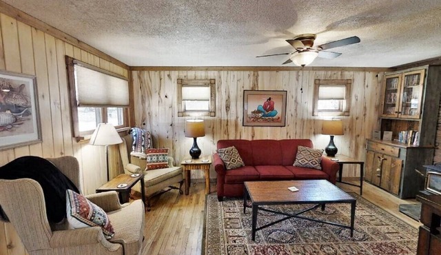 Knotty & Nice - In Town - Pet Friendly! - Gas Fireplace - Washer/Dryer - Gas Gri