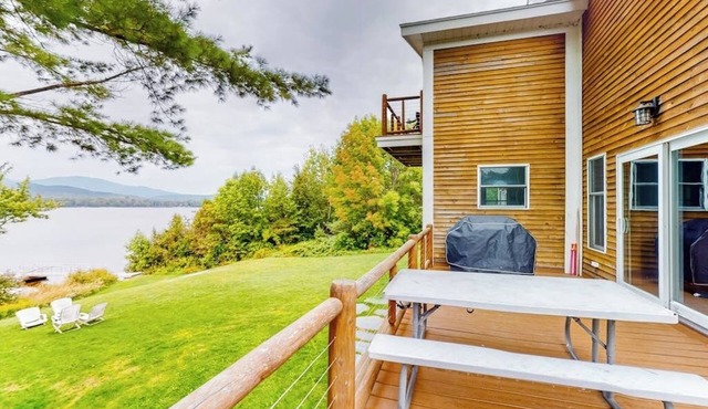 Lakefront home with outdoor firepit & private dock - near downtown