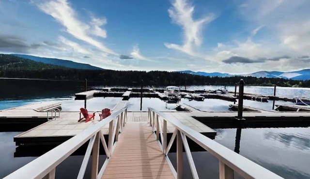 Lakeside House with Forest View - with private dock and beach!