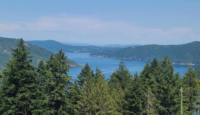 Malahat Ocean View Oasis- Hot tub, Firepit, BBQ- Cozy getaway close to town