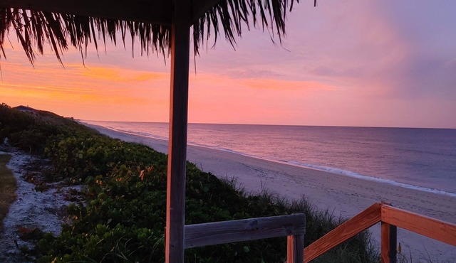 Melbourne Beach two houses on 1.2 acre Ocean Front property
