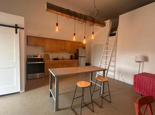 Mezzanine Loft Above the Barn