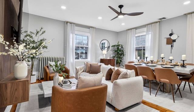 NEW 4BR Harvard Square Loft with Game Room, Near Harvard & MIT plus FREE Parking