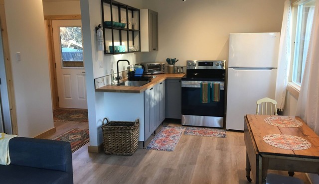 Newly renovated ocean view one bedroom apartment on Mayne Island B.C