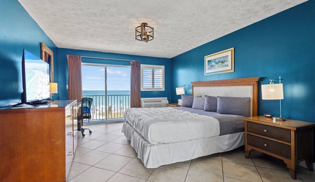 Ocean View Hotel Room with Balcony- King Bed #21