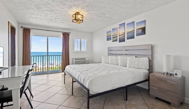 Ocean View Hotel Room with Balcony- King Bed #25