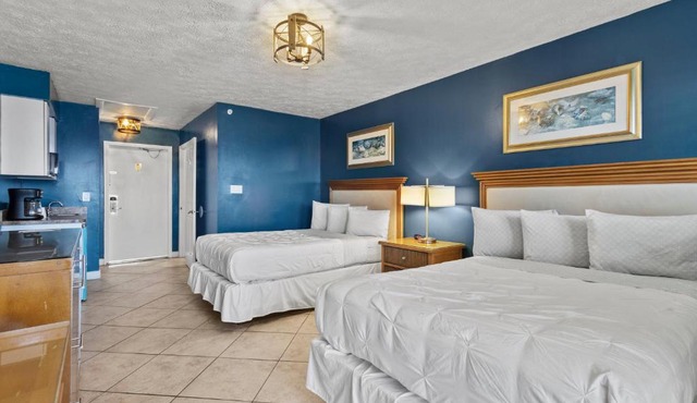 Ocean View Hotel Room with Balcony- 2 Full Beds #22