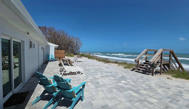 Oceanfront Studio with Sunrise Views & Beach Access