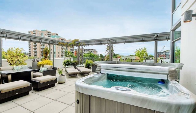 One-of-a-kind Condo w/Private Terrace & Hot Tub