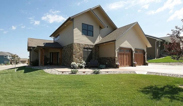 Parkside Paradise | Spacious home in Rapid City with fireplace, grill, and W/D
