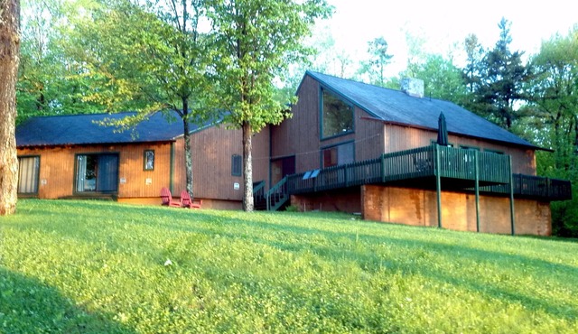Private Adirondack Lakefront Contemporary