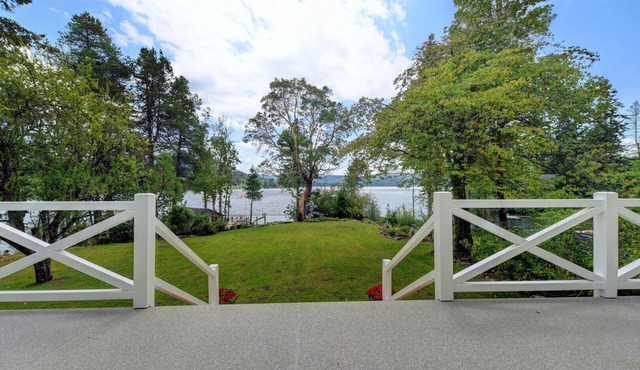 Private Lakefront Home on 1.2 acres with 400ft of waterfront + docks