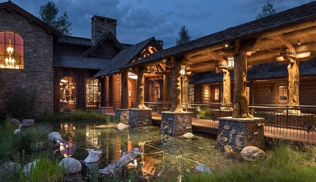 Private, luxury four-bedroom main house and two-bedroom guest house.