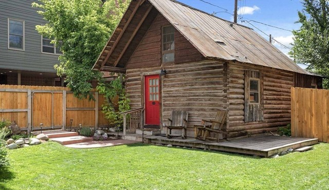 Red Door Hideout | D/T Carbondale, A/C, Lush Yard