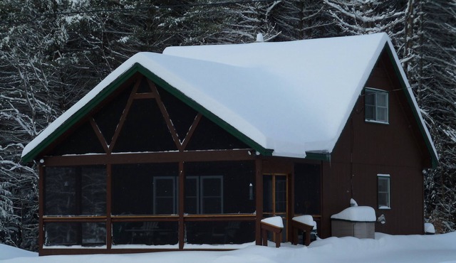 Ski, Snowmobile, Cross Country Ski or Snowshoe -Quiet cozy cabin has it all!