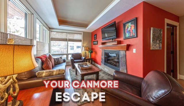 Solara Resort Canmore/Main Floor Pet-Friendly Corner Suite