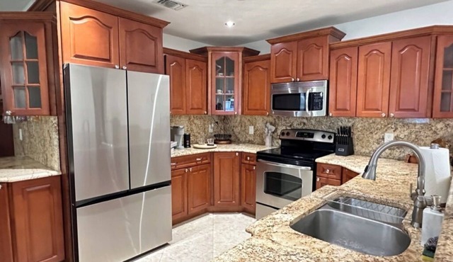 Spacious 2 bedroom home with Private Pool, Game Room, and Water Slide