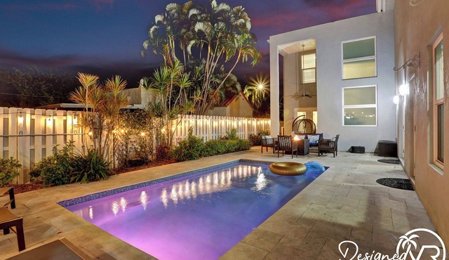 Spacious 5BR home w/heated pool & fire pit