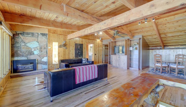 Spacious Pinedale Home w/Mountain Range View