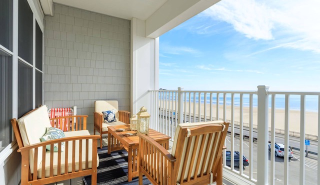 Summer bliss in our Hampton Beach oceanfront 2BR condo awaits!