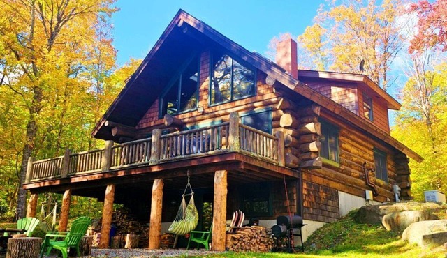 Vibrant Cabin Retreat Near Brassua Lake, Maine