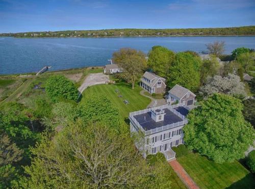Waterfront Fun at this Huge Family Estate