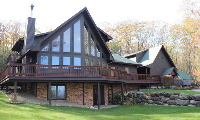 Diamond Point House | Spectacular Mt. home with views of Lake George and Hot Tub.