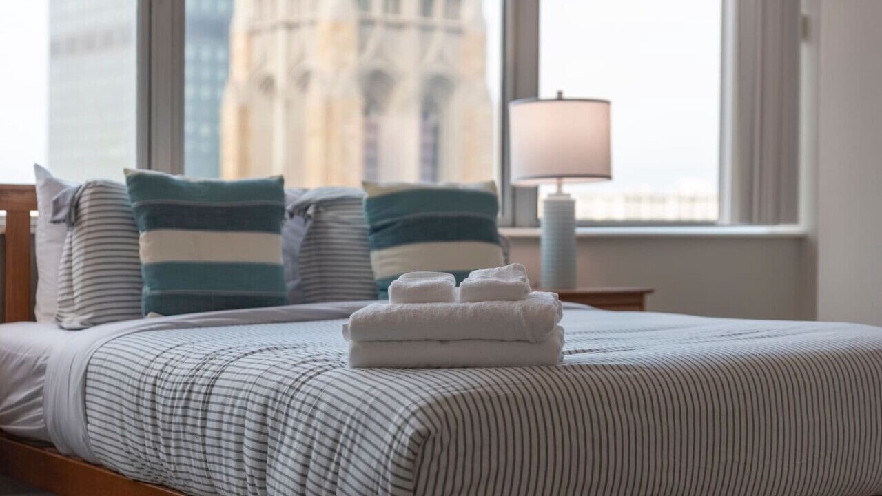 Photo of Bedroom in Downtown Cleveland