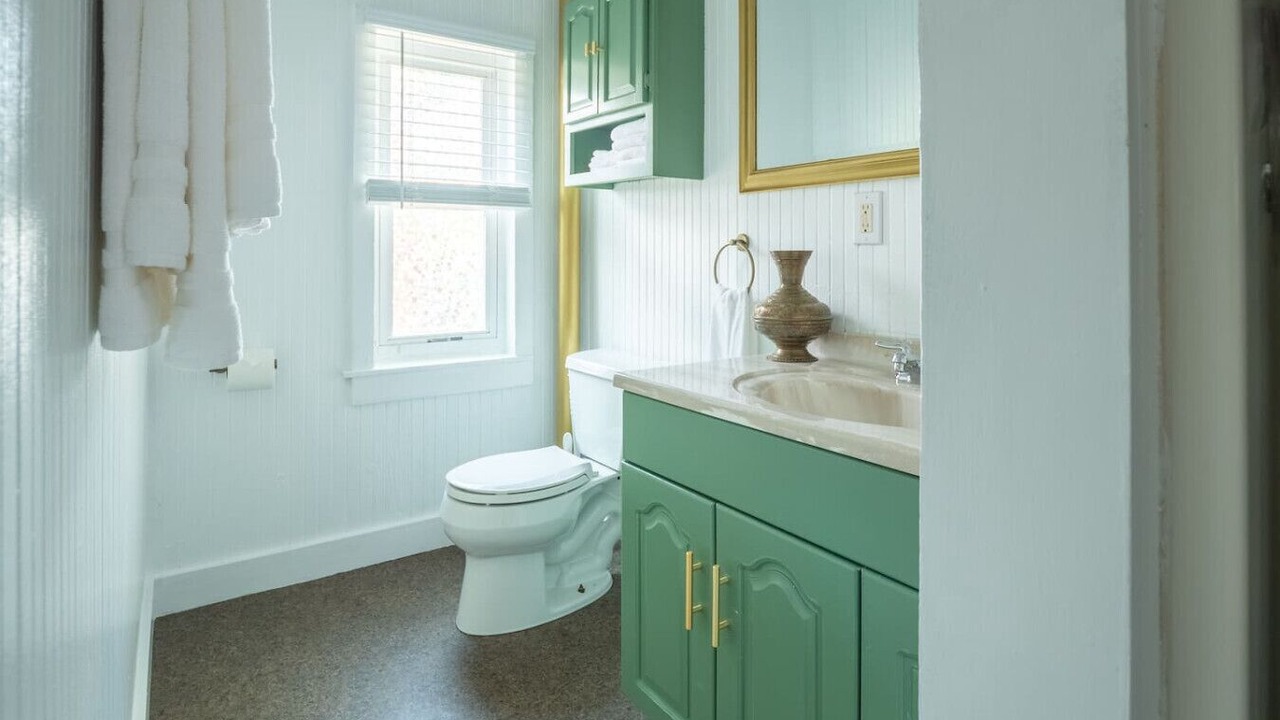 Photo of Bathroom in Winooski Falls Mill District