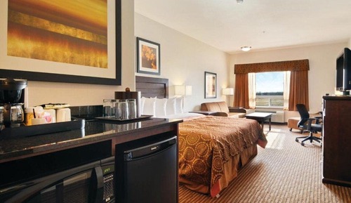 Suite, 1 King Bed with Sofa bed