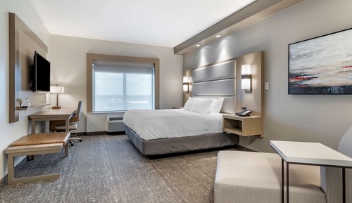 Standard Room, 1 King Bed, Refrigerator & Microwave