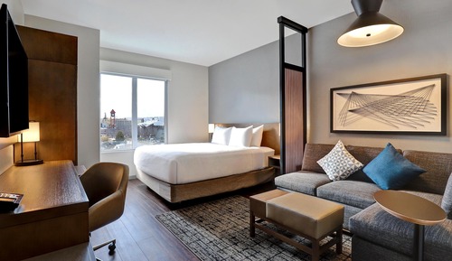 Room, 1 King Bed with Sofa bed (High Floor)