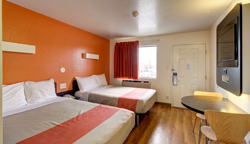 Deluxe Room, 2 Double Beds, Non Smoking, Refrigerator & Microwave