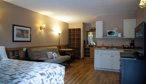 Motel Kitchenette Room, Pet Friendly