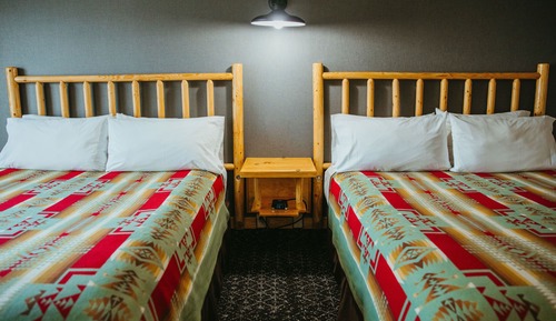 Standard Double Room, 2 Queen Beds Non Pet Friendly