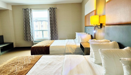 Double Room, 2 Queen Beds, Non Smoking