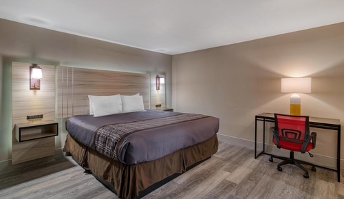 Standard Room, 1 King Bed, Accessible, Refrigerator & Microwave