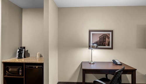 Standard Room, 1 King Bed, Non Smoking, Refrigerator & Microwave