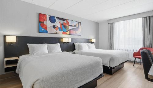 Queen Room with Two Queen Beds - Pet Friendly/Ground Floor/Non-Smoking