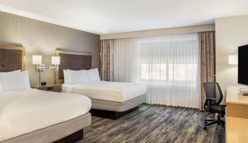 Room with Two Queen Beds and Mobility/Hearing Access and Roll-In Shower, Non-Smoking
