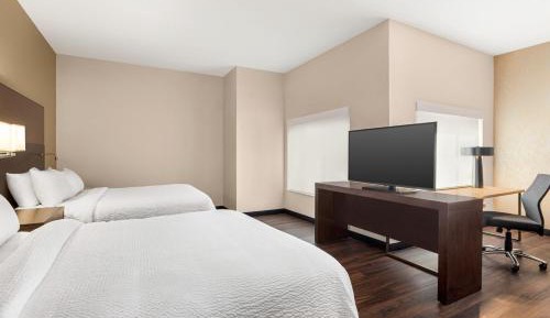 Queen Studio with Two Queen Beds and Sofa Bed