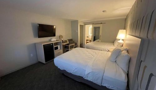 Queen Room with Two Queen Beds and Roll-In Shower - Disability Access