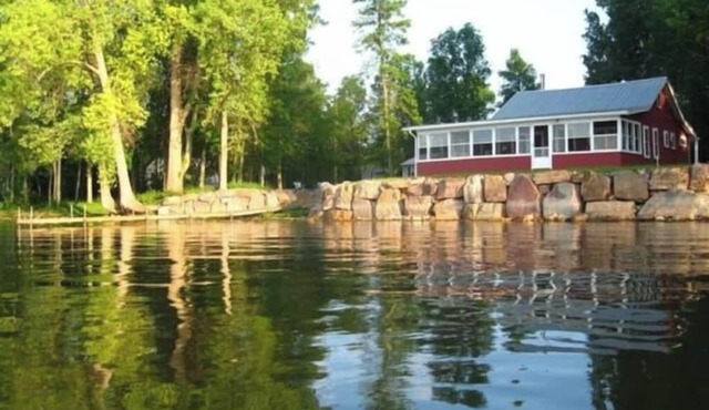 Lakefront retreat with kayak, dock, Adirondack chairs, & stellar views - dogs ok